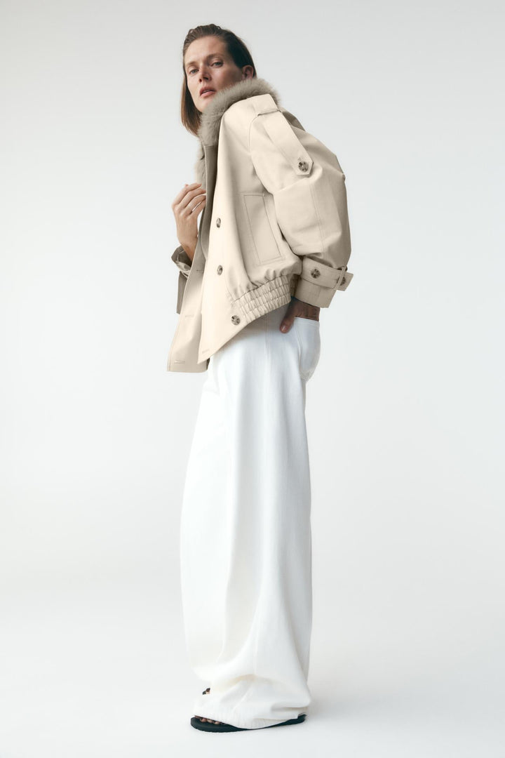 Monore – Trench in pelliccia