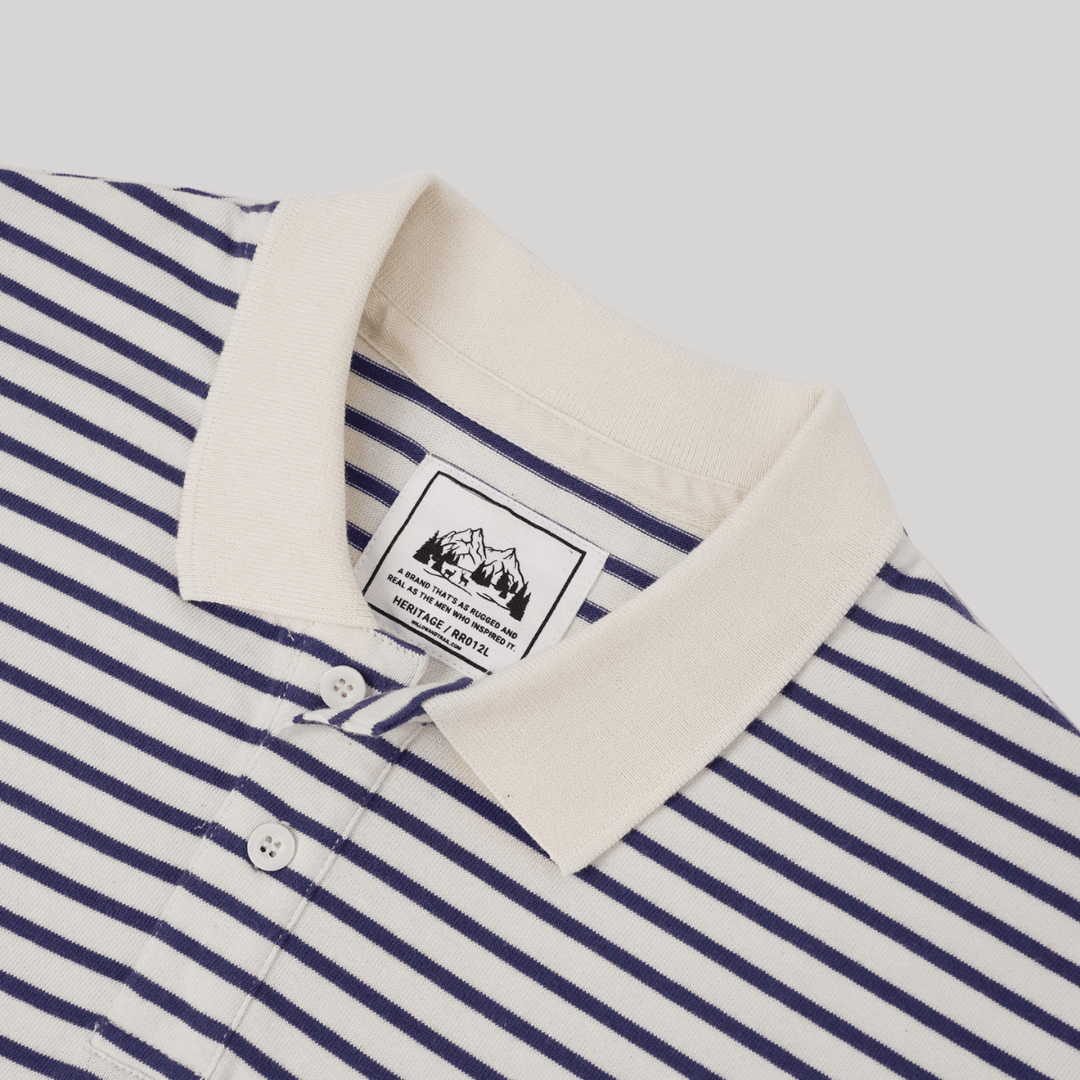 Vallini® T-SHIRT HERITAGE IN COTONE SPESSO CON RIGHE
