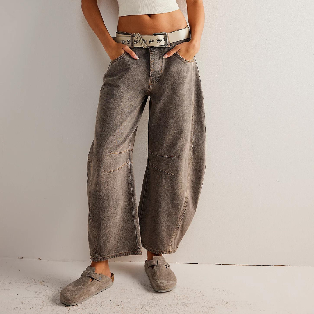 Salomé™ – Jeans a gamba larga e comodi