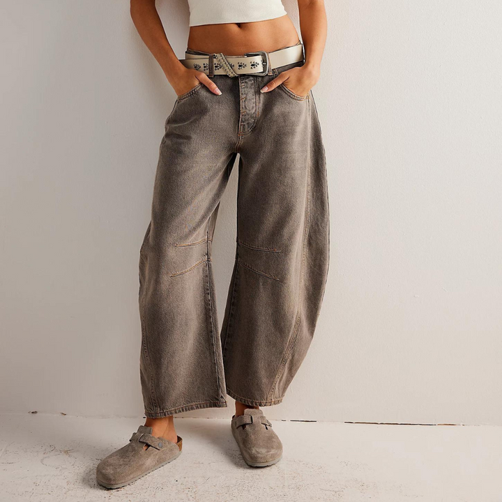 Salomé™ – Jeans a gamba larga e comodi