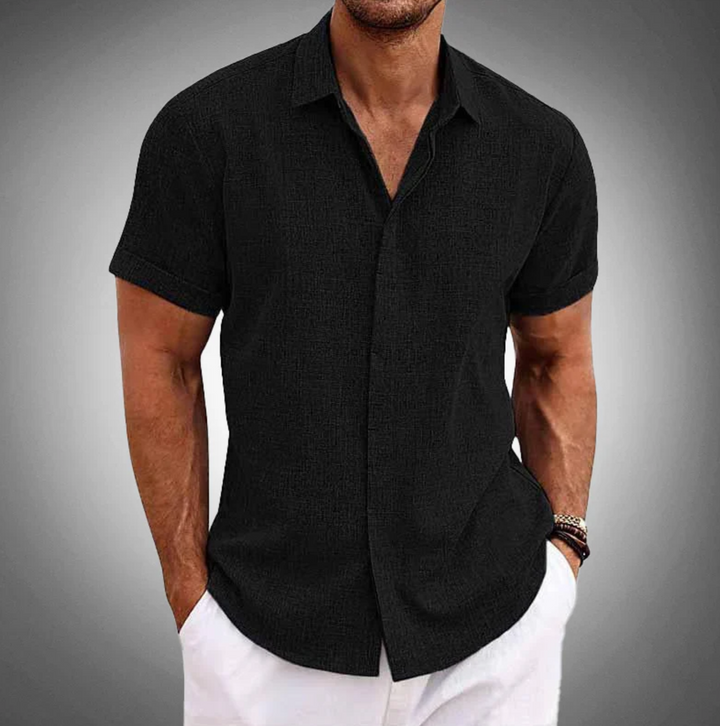 Luca Milani- Camicia a maniche corte - BOZZI MILANO