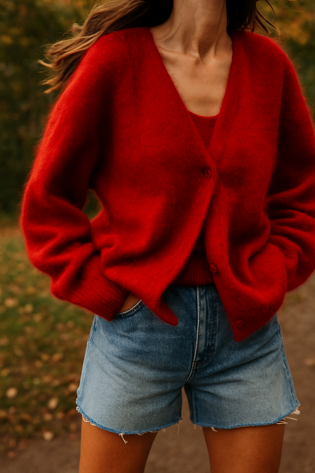 Avvolto-Cardigan Nuvola in Maglia