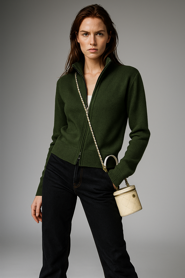 Giulia Ferrandi – Cardigan in Lana con Zip