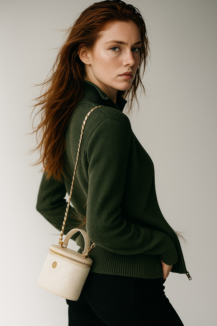 Giulia Ferrandi – Cardigan in Lana con Zip