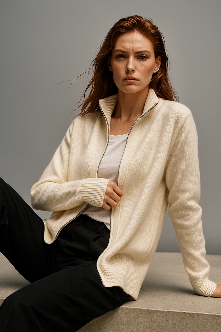Giulia Ferrandi – Cardigan in Lana con Zip