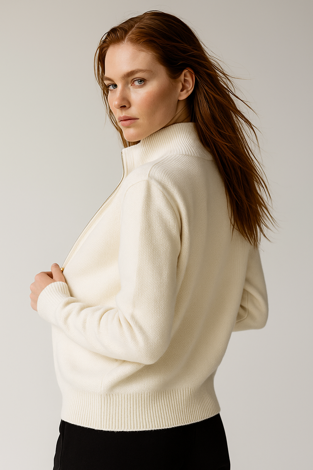 Giulia Ferrandi – Cardigan in Lana con Zip