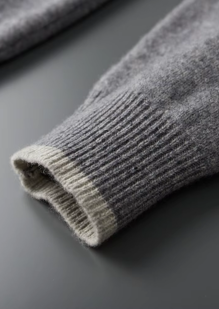 Enzo Vallini – Maglia Zip in Cashmere