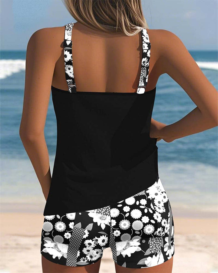 DINA™ | Bikini Due Pezzi Floreale a Vestibilità Comoda