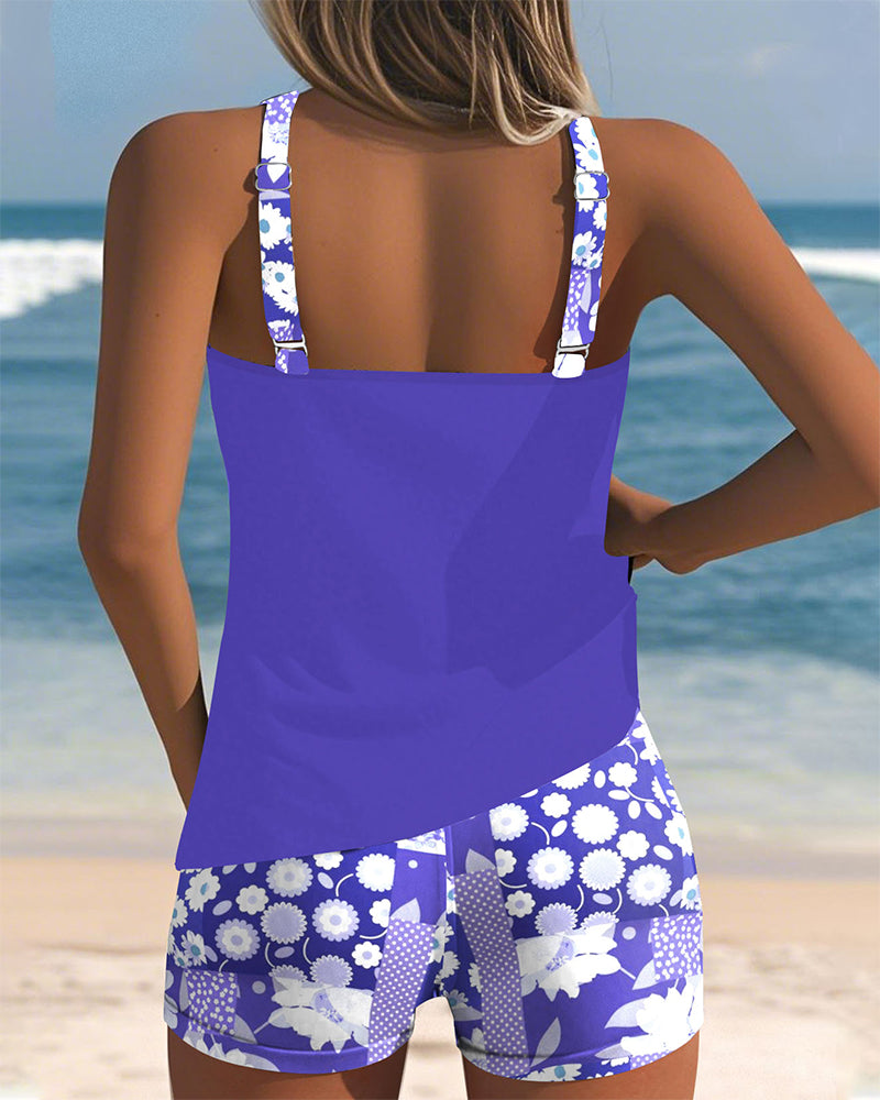 DINA™ | Bikini Due Pezzi Floreale a Vestibilità Comoda