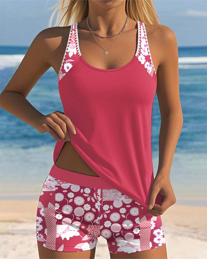 DINA™ | Bikini Due Pezzi Floreale a Vestibilità Comoda