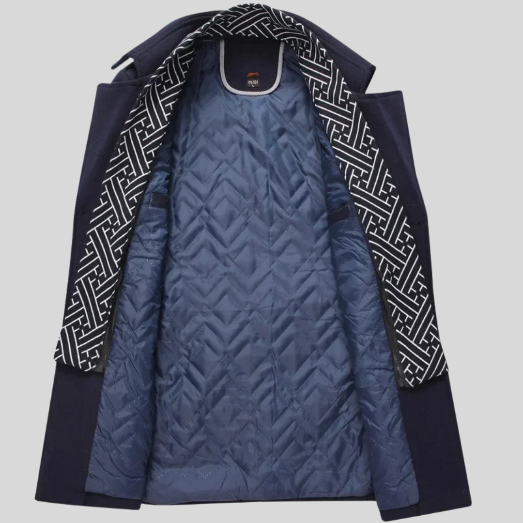 Sentinella – Cappotto in Lana Strutturato