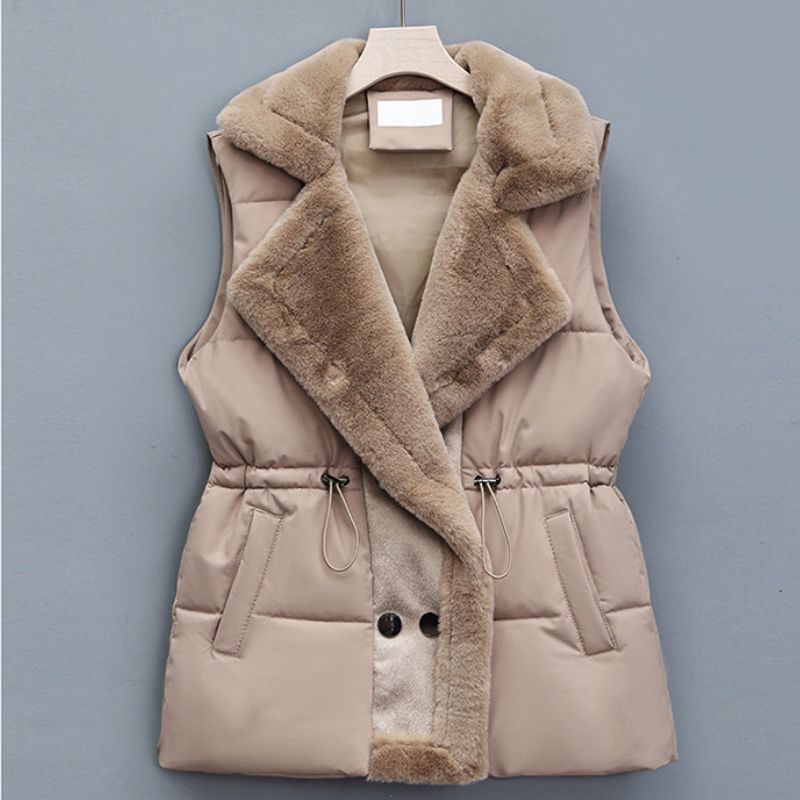 Giulia – Gilet Elegante in Pelliccia Sintetica