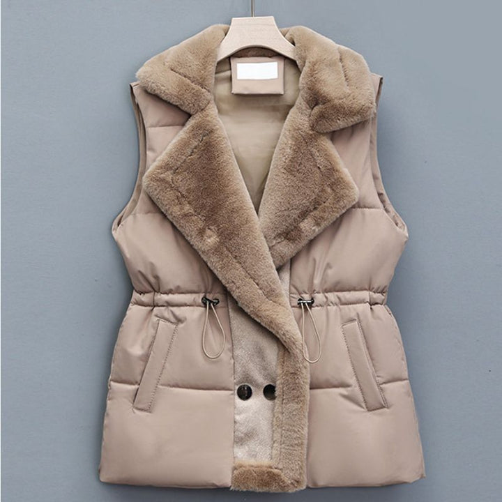 Giulia – Gilet Elegante in Pelliccia Sintetica