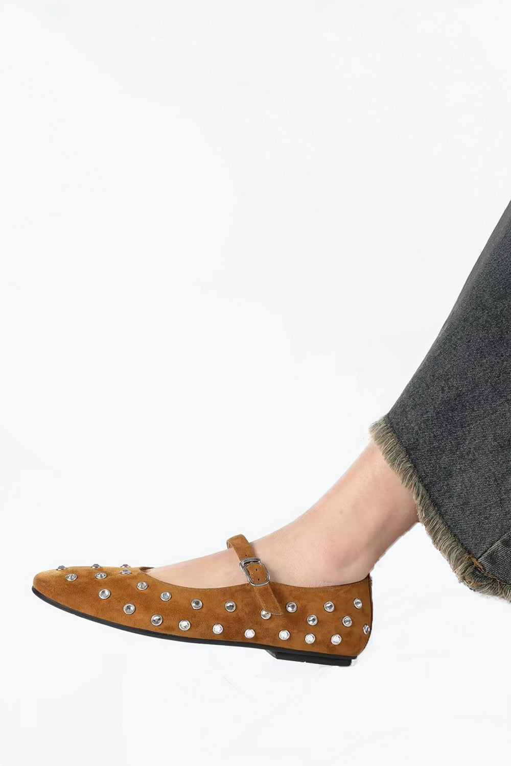 ONIVA – Ballerine con borchie tonde decorative