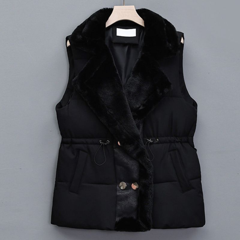 Giulia – Gilet Elegante in Pelliccia Sintetica