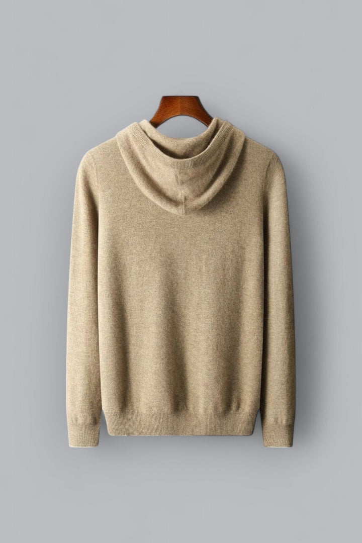 Felpa con cappuccio Ace 100% merino