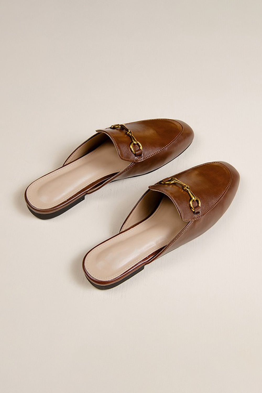 Gallia – Sabot flat con dettaglio fibbia