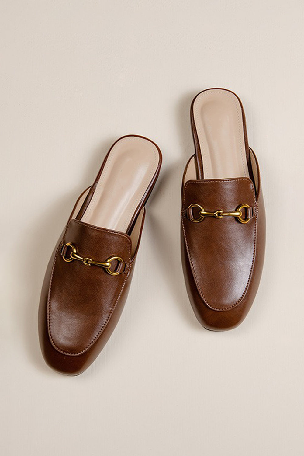 Gallia – Sabot flat con dettaglio fibbia