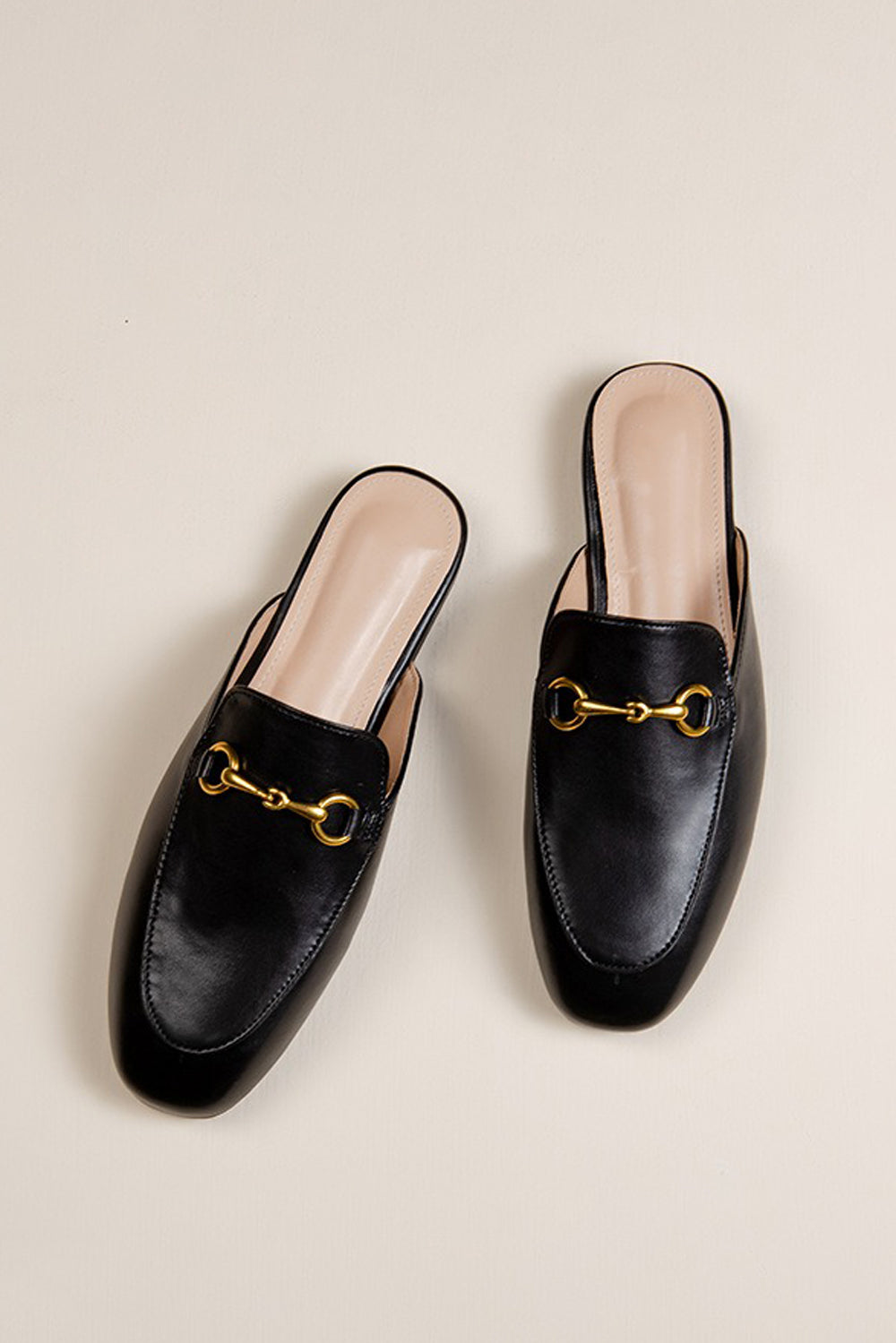 Gallia – Sabot flat con dettaglio fibbia