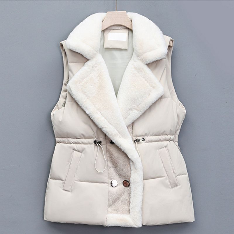 Giulia – Gilet Elegante in Pelliccia Sintetica