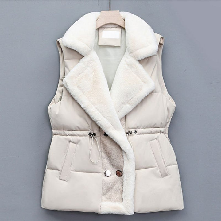 Giulia – Gilet Elegante in Pelliccia Sintetica