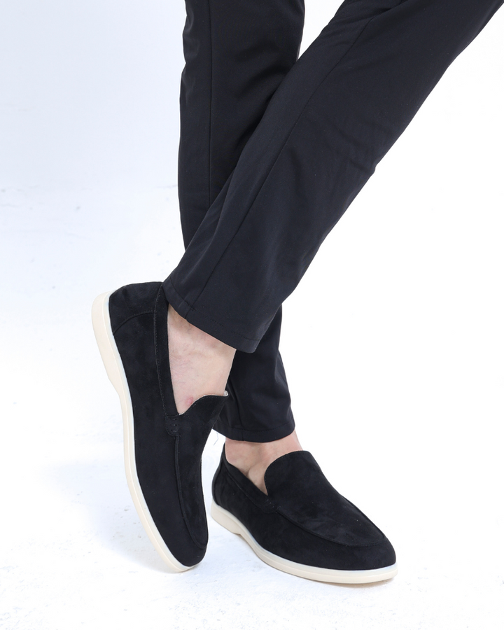Mocassini in camoscio Vallini®
