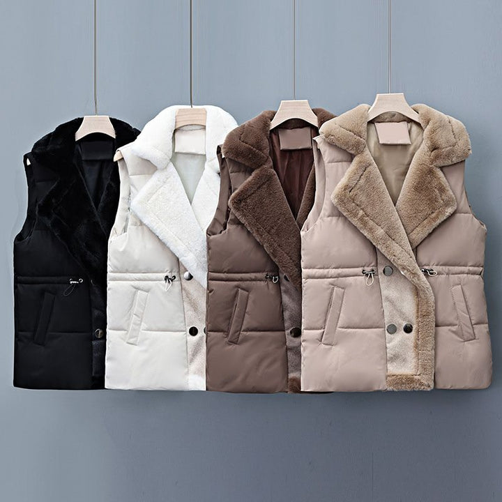 Giulia – Gilet Elegante in Pelliccia Sintetica