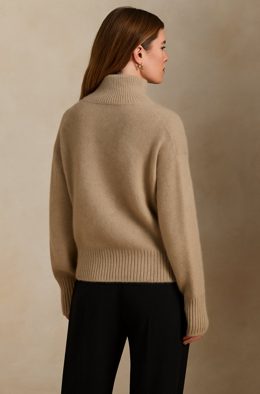Linea Cashmere - Maglione a collo alto