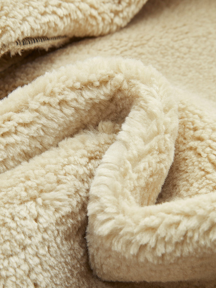 Isabella Conti– Giacca Aviatore in Pelle con Fodera in Shearling