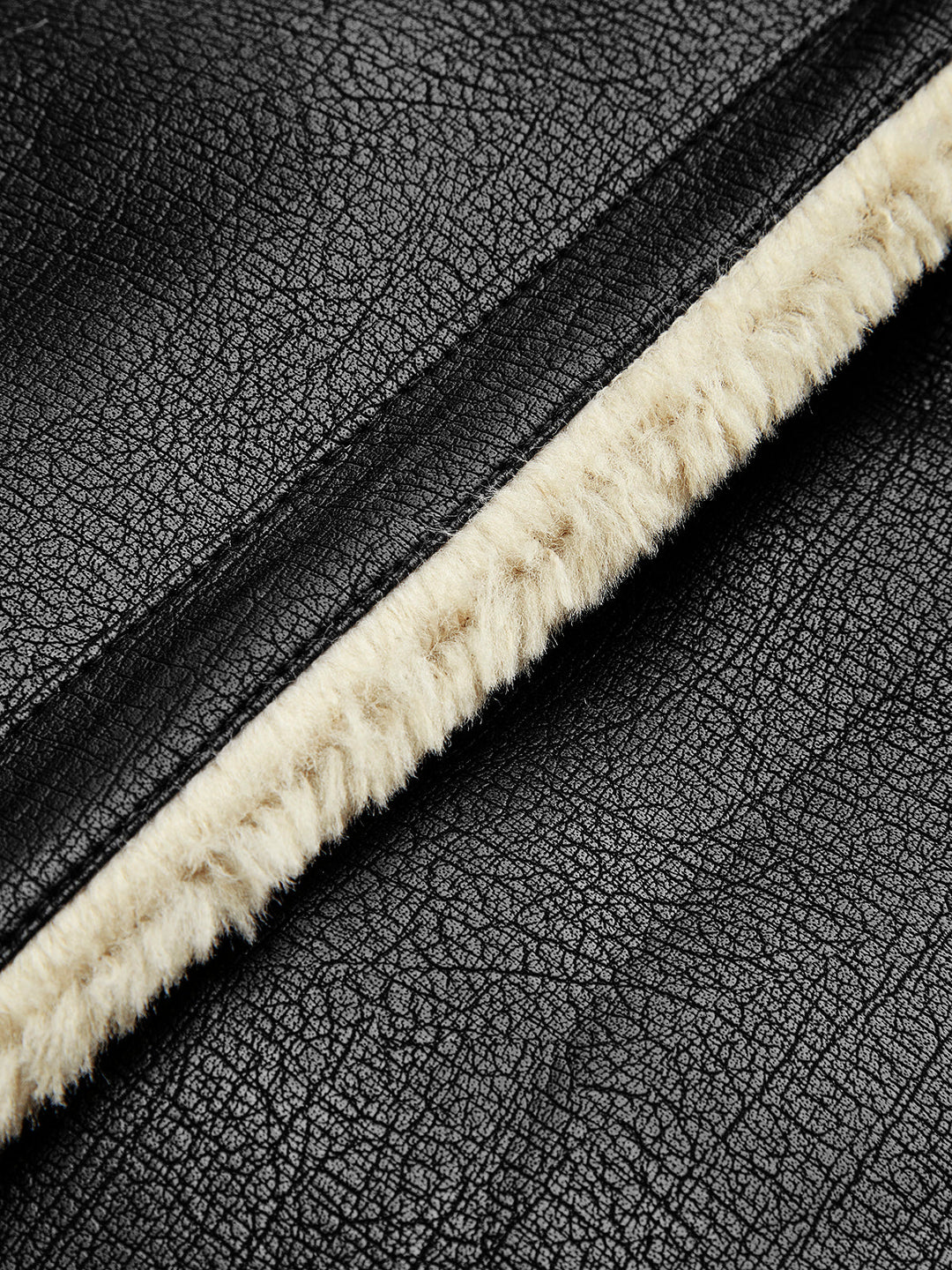 Isabella Conti– Giacca Aviatore in Pelle con Fodera in Shearling