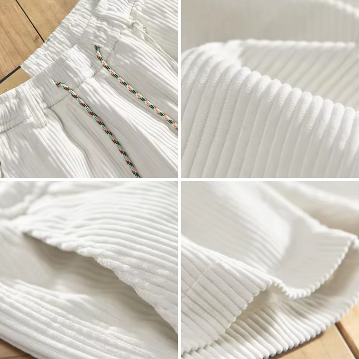 URBANO - PANTALONCINI IN VELLUTO A COSTE DI COTONE - BOZZI MILANO