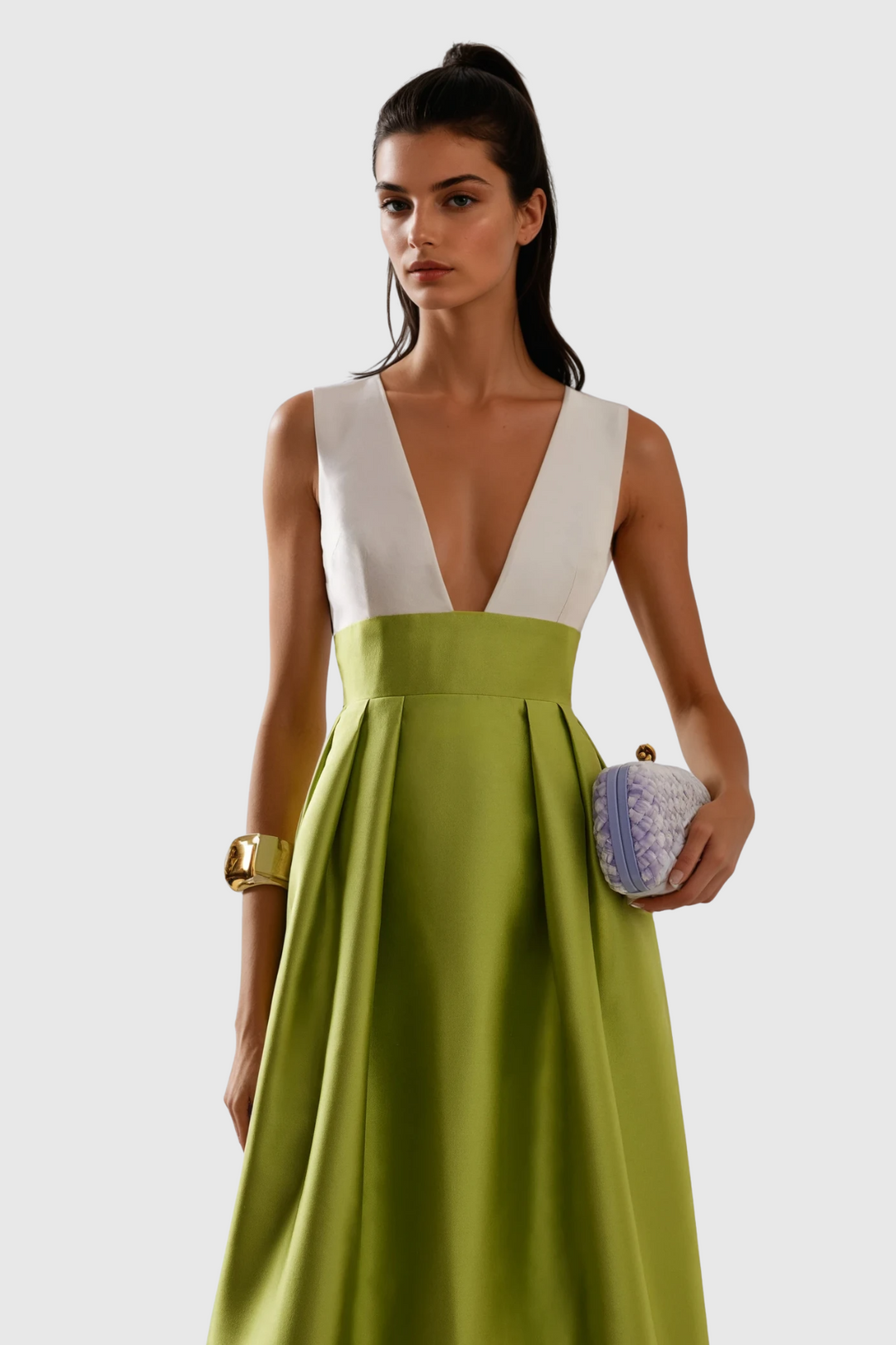 Candis – Abito Lungo in Raso