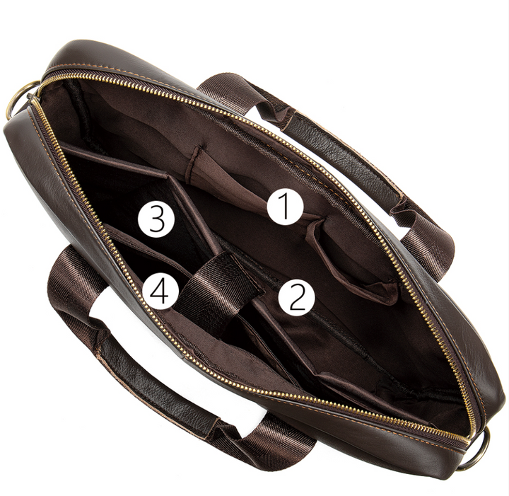 Alfie-Borsa in vera pelle - BOZZI MILANO