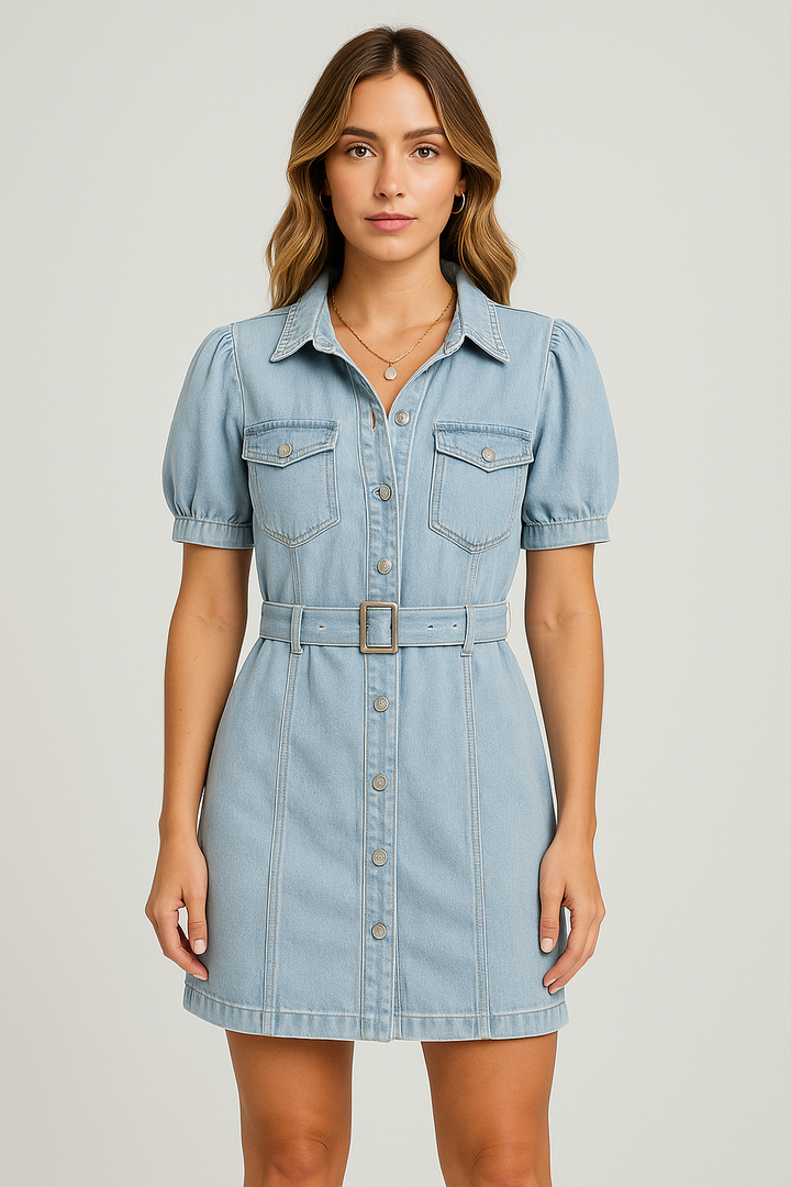 Vallini | Abito in denim Bella