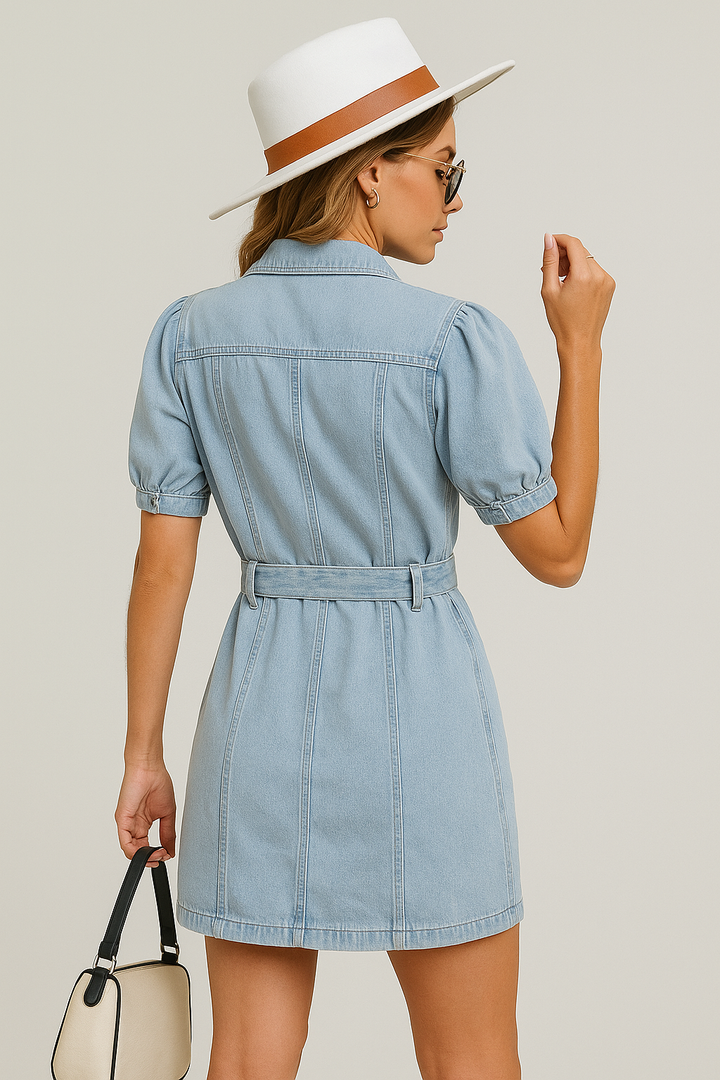 Vallini | Abito in denim Bella