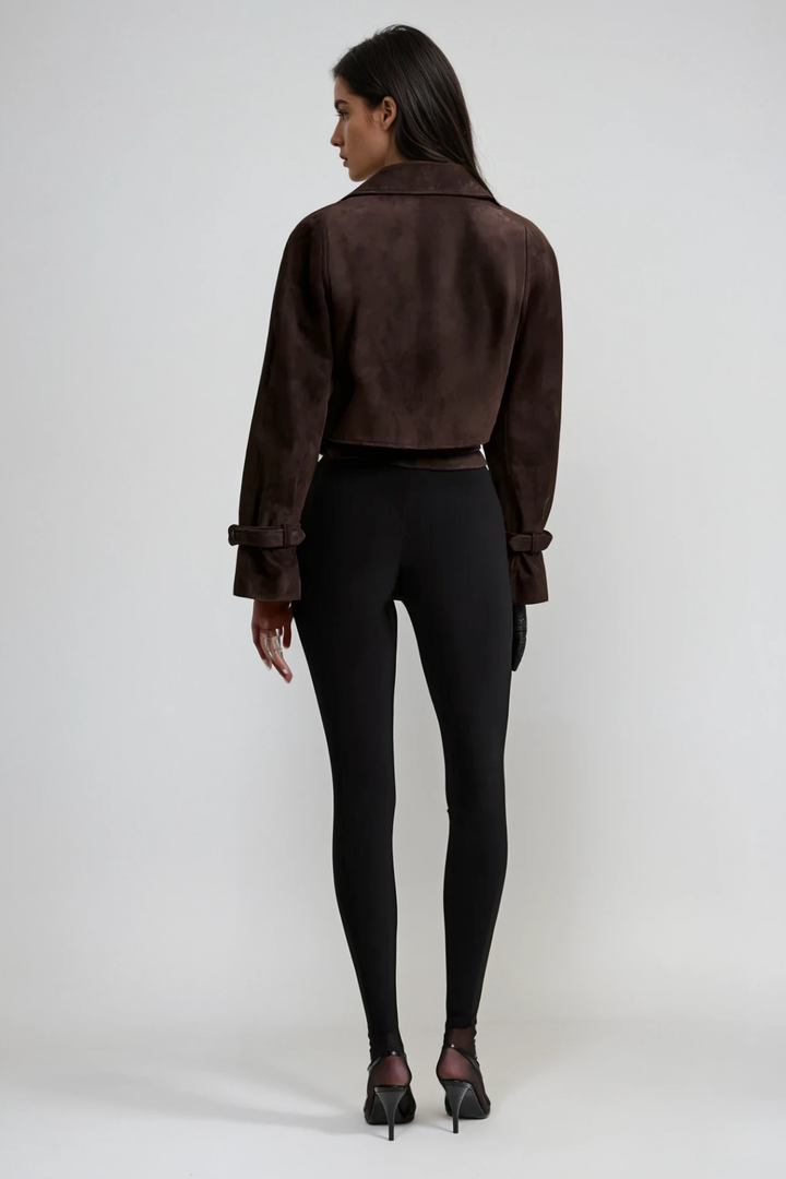 Valentina – Giacca Heritage in Camoscio