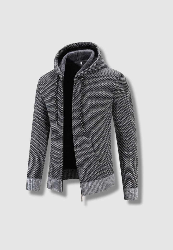 Rivetti Milano – Felpa con Cappuccio e Zip