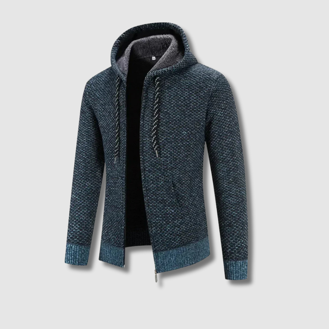 Rivetti Milano – Felpa con Cappuccio e Zip