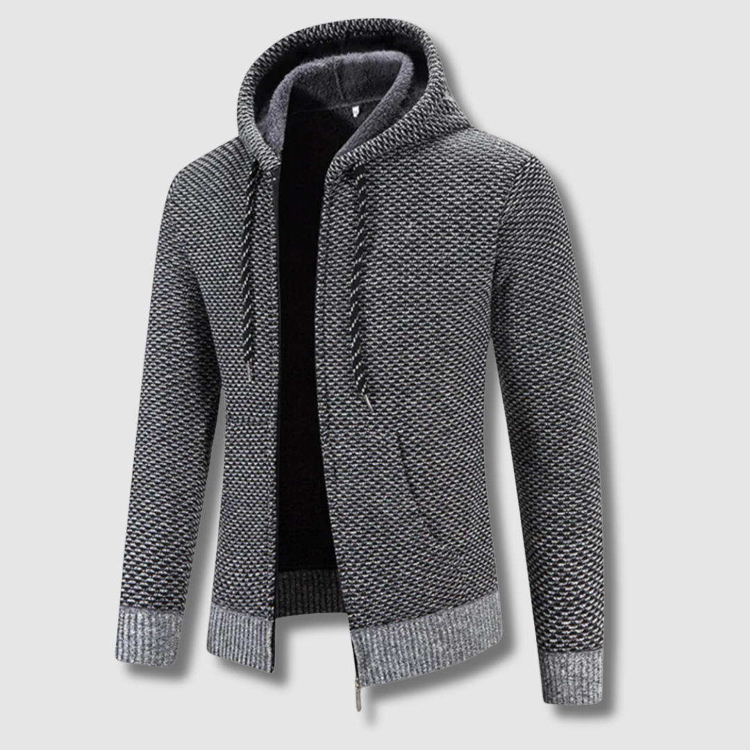 Rivetti Milano – Felpa con Cappuccio e Zip