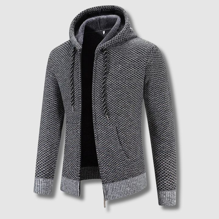 Rivetti Milano – Felpa con Cappuccio e Zip