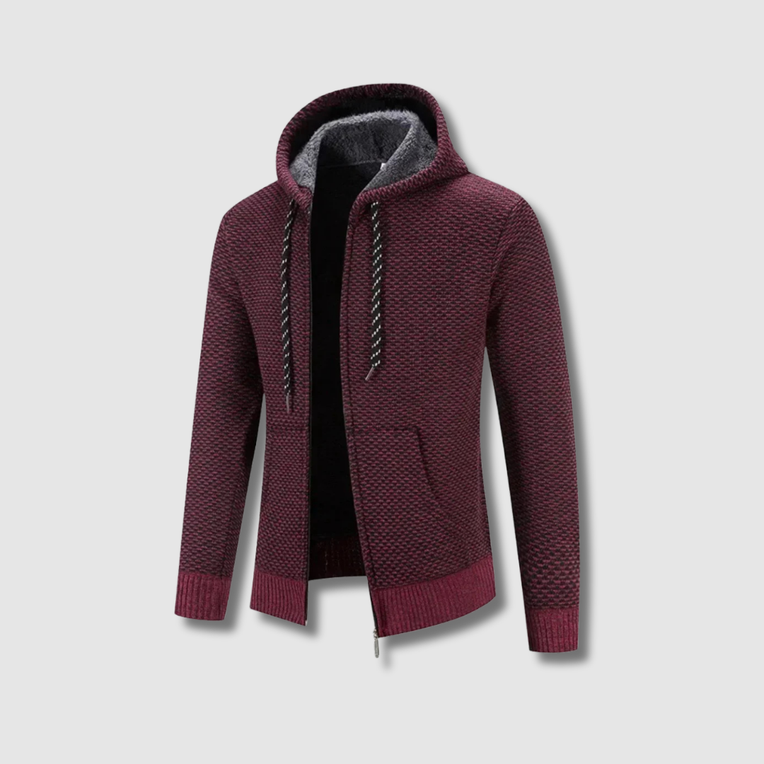 Rivetti Milano – Felpa con Cappuccio e Zip