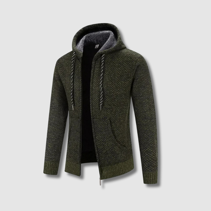 Rivetti Milano – Felpa con Cappuccio e Zip