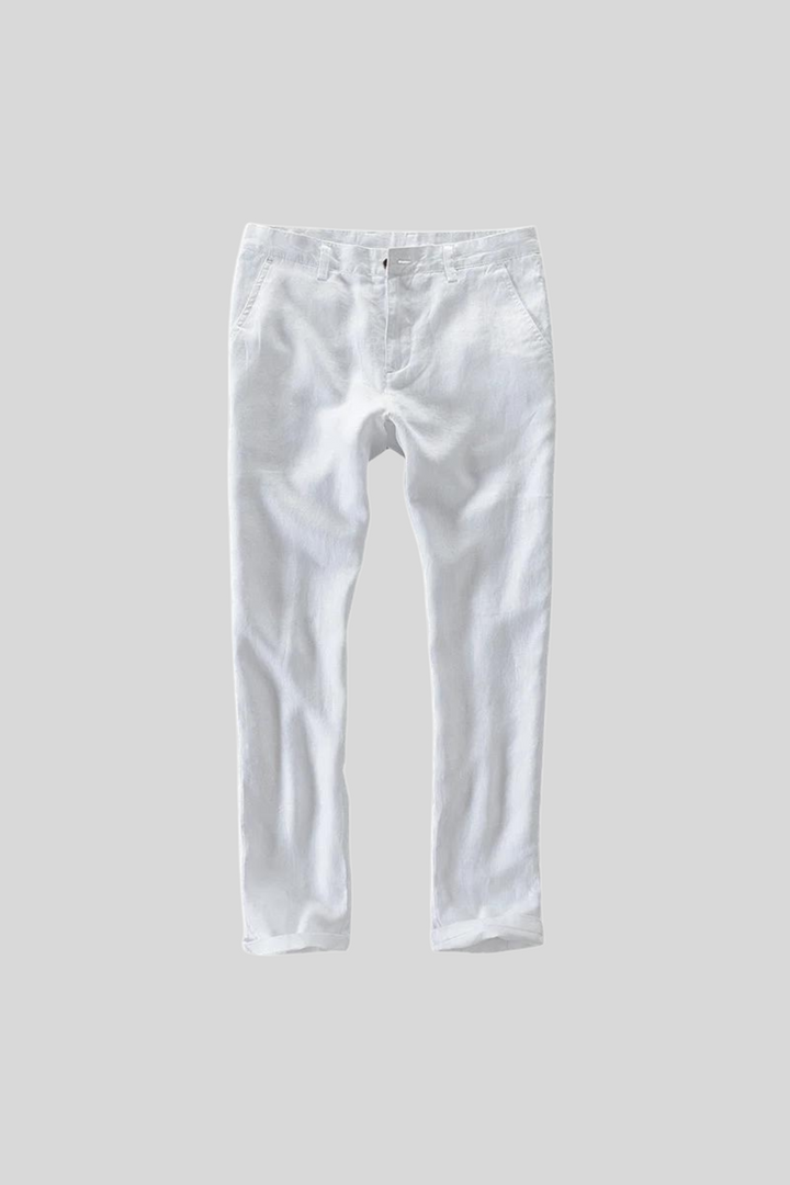 Pantaloni Casual 100% Lino di Enzo Vallini