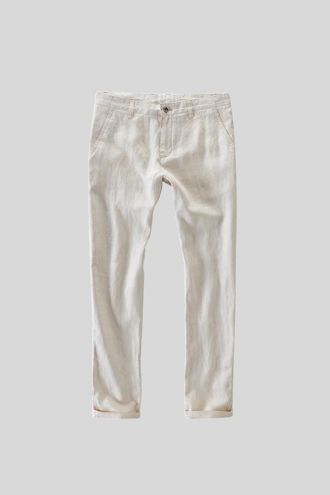 Pantaloni Casual 100% Lino di Enzo Vallini