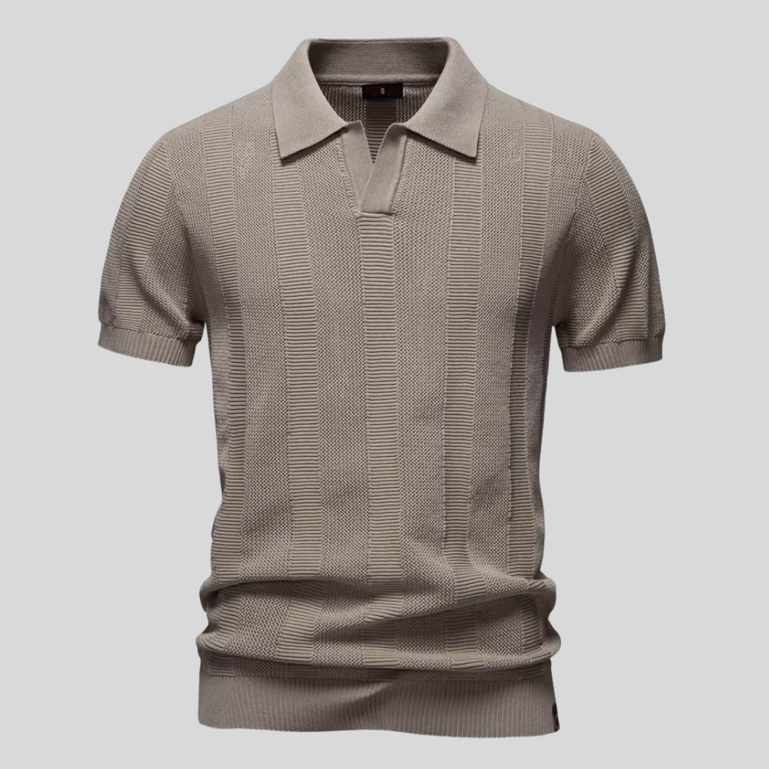 Tessaro – Polo in maglia a coste
