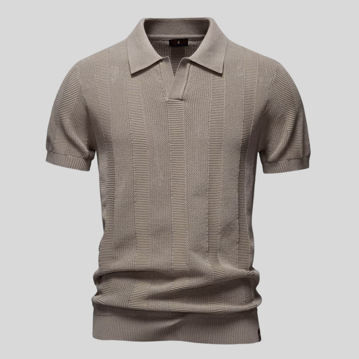 Tessaro – Polo in maglia a coste