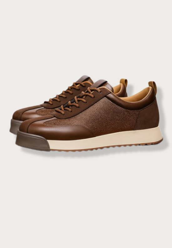 Bardini – Sneakers in pelle con supporto ortopedico