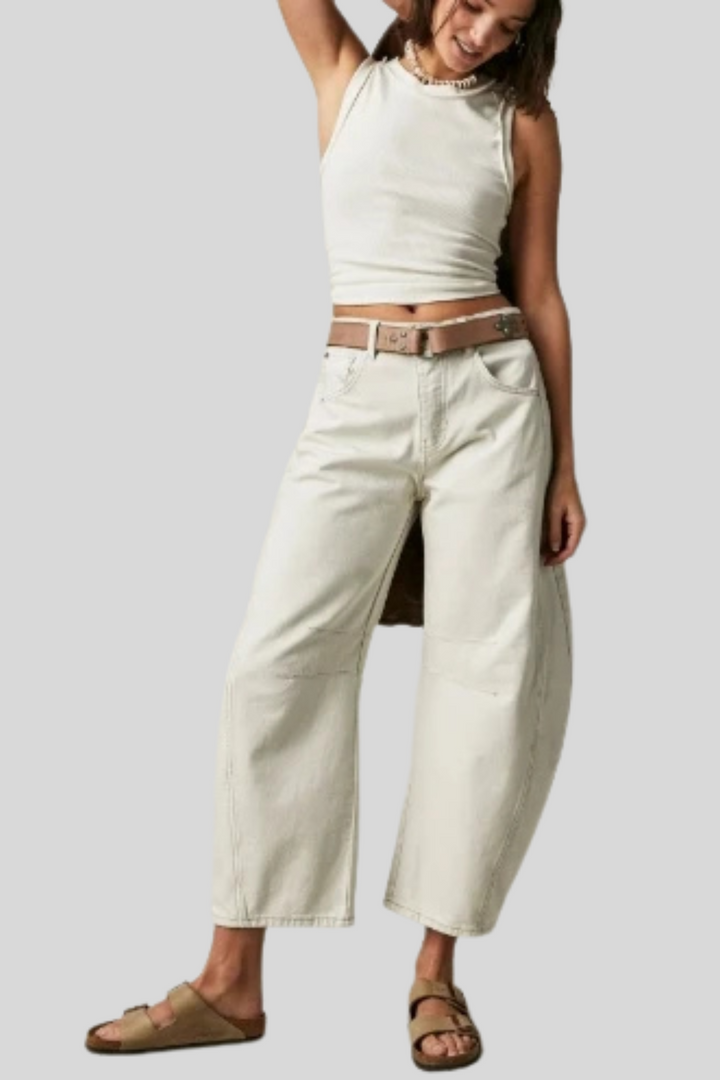Parisian Muse - Jeans a gamba larga
