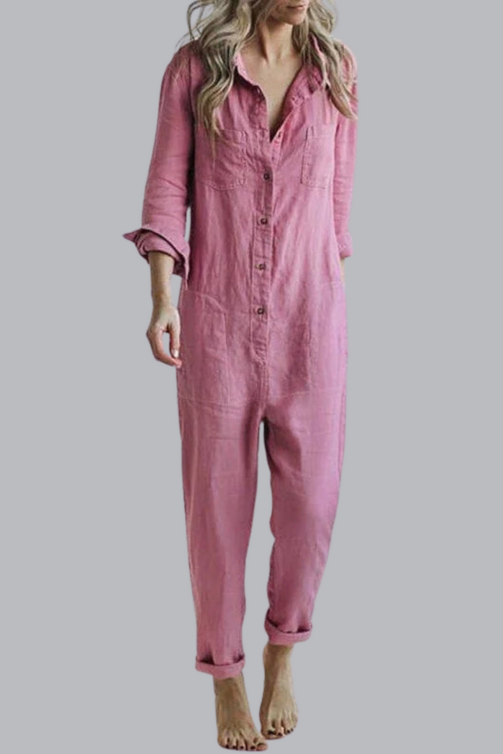 Nikita - Tuta casual a maniche lunghe con bottone