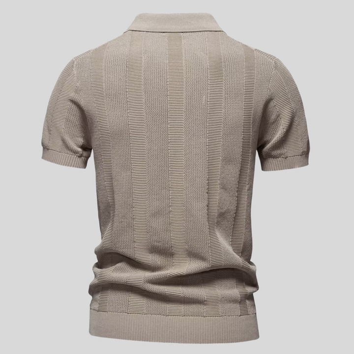Tessaro – Polo in maglia a coste